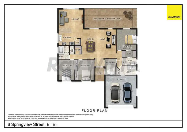 Floorplan of Homely house listing, 6 Springview Street, Bli Bli QLD 4560