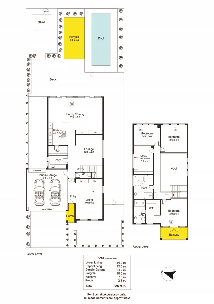 Floorplan of Homely house listing, 34 Stephen Street, Melrose Park SA 5039