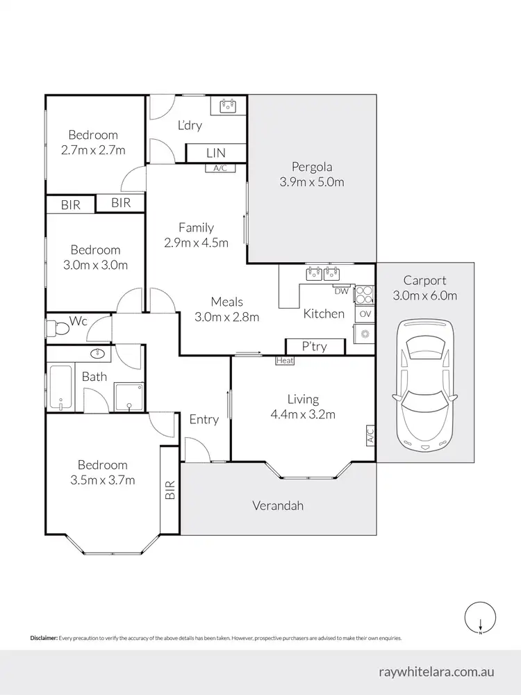 Floorplan of Homely house listing, 2 Plover Street, Lara VIC 3212