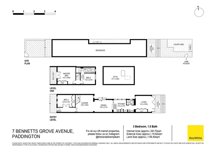 Floorplan of Homely house listing, 7 Bennetts Grove Avenue, Paddington NSW 2021