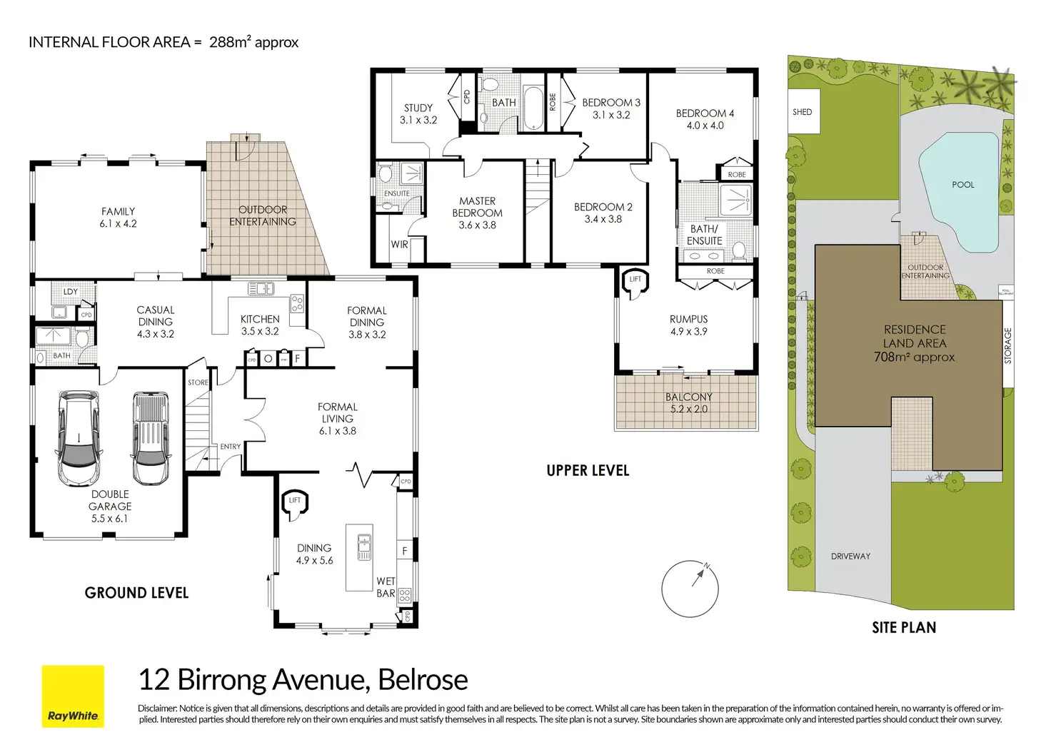 Floorplan of Homely house listing, 12 Birrong Avenue, Belrose NSW 2085