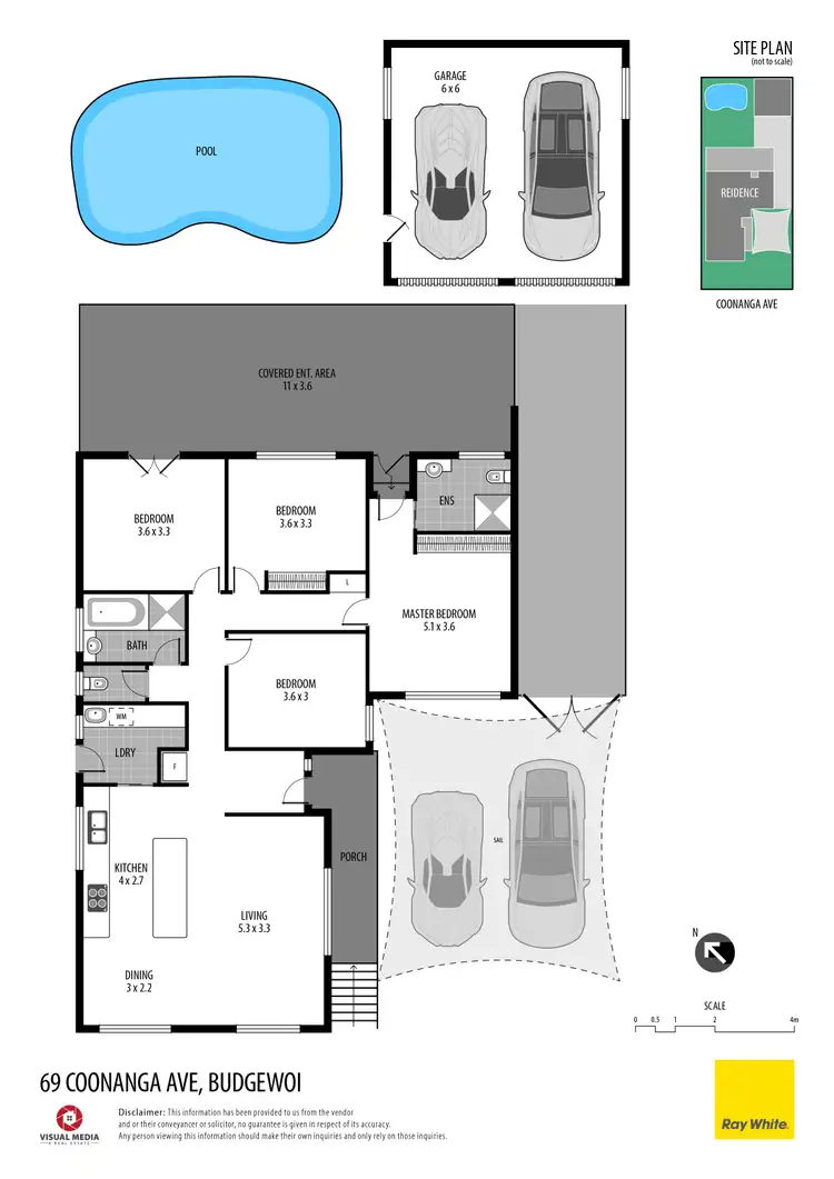 Floorplan of Homely house listing, 69 Coonanga Avenue, Budgewoi NSW 2262