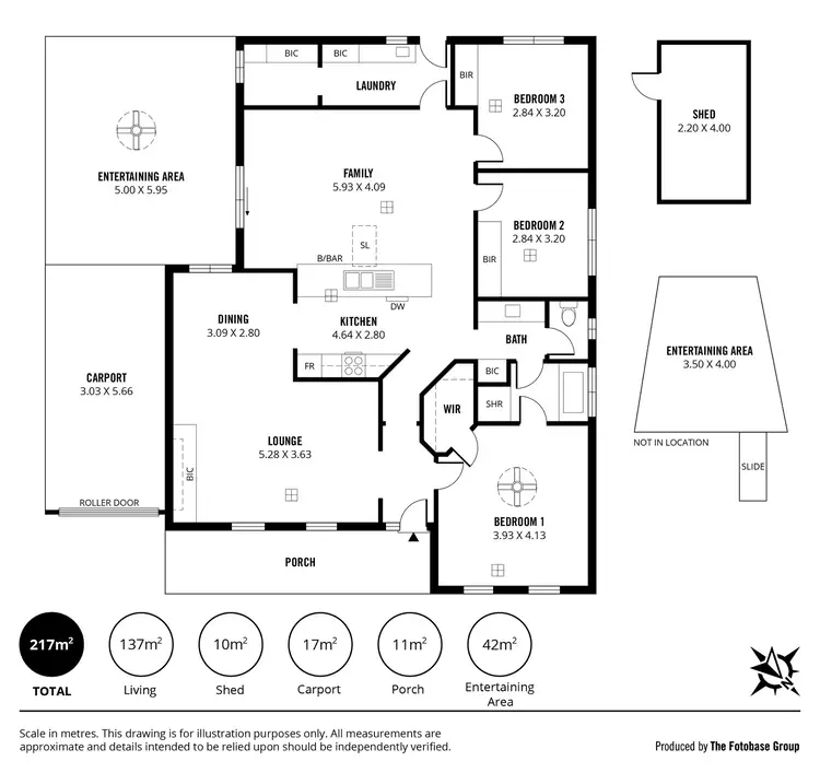 Floorplan of Homely house listing, 5 Dunalbyn Drive, Aberfoyle Park SA 5159
