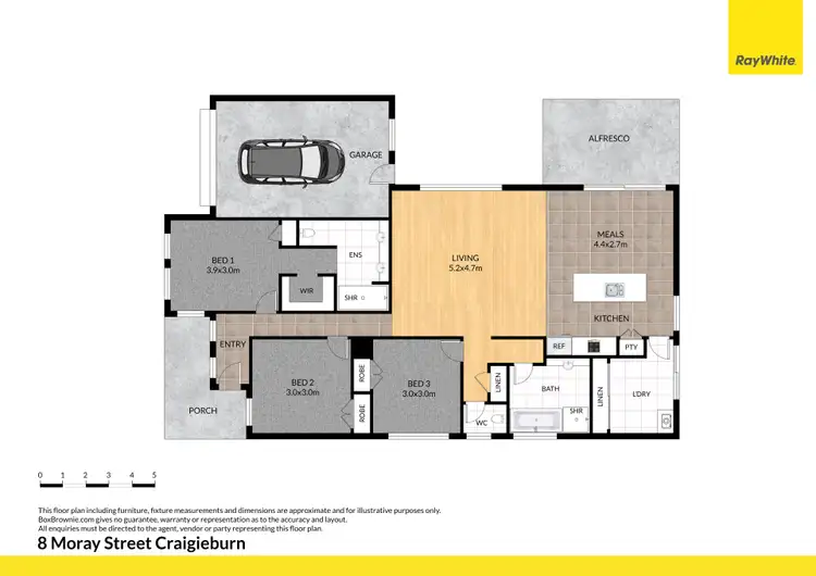 Floorplan of Homely house listing, 8 Moray Street, Craigieburn VIC 3064