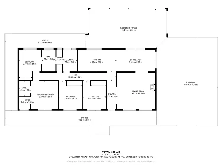 Floorplan of Homely house listing, 650 Telegraph Road, Seymour VIC 3660
