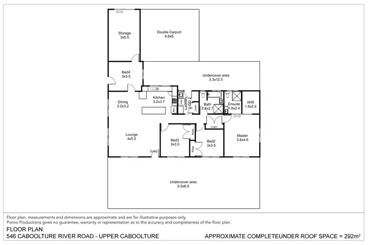 Floorplan of Homely house listing, 546 Caboolture River Road, Upper Caboolture QLD 4510