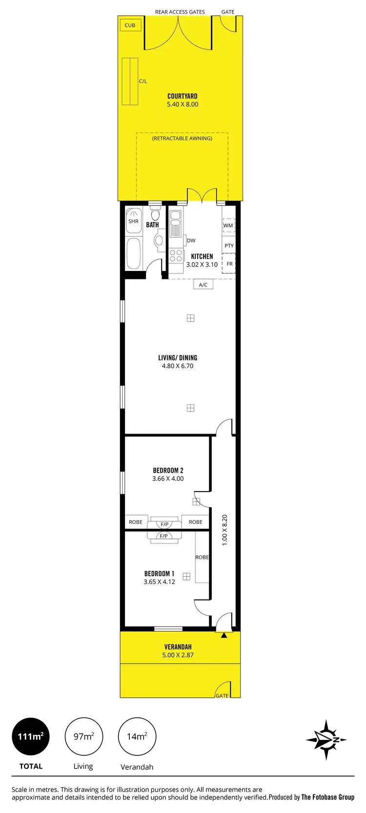 Floorplan of Homely house listing, 10 Miller Street, Unley SA 5061