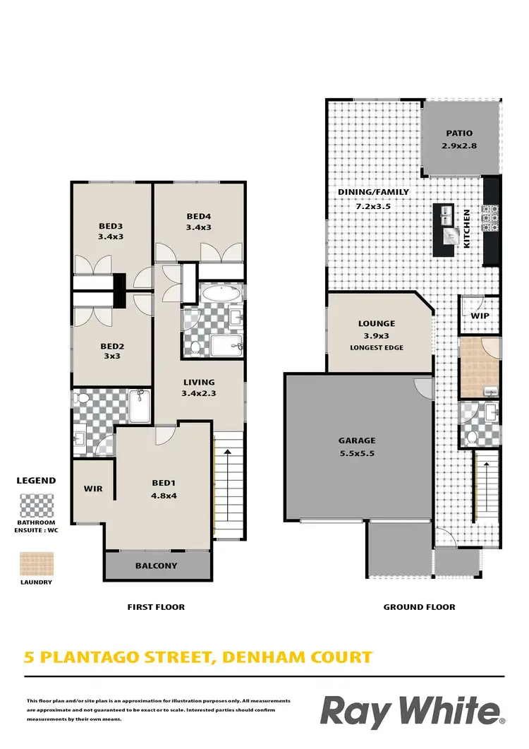 Floorplan of Homely house listing, 5 Plantago Street, Denham Court NSW 2565