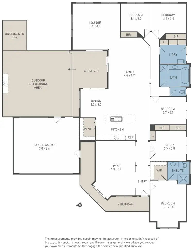Floorplan of Homely house listing, 11 Dartmouth Court, Manor Lakes VIC 3024