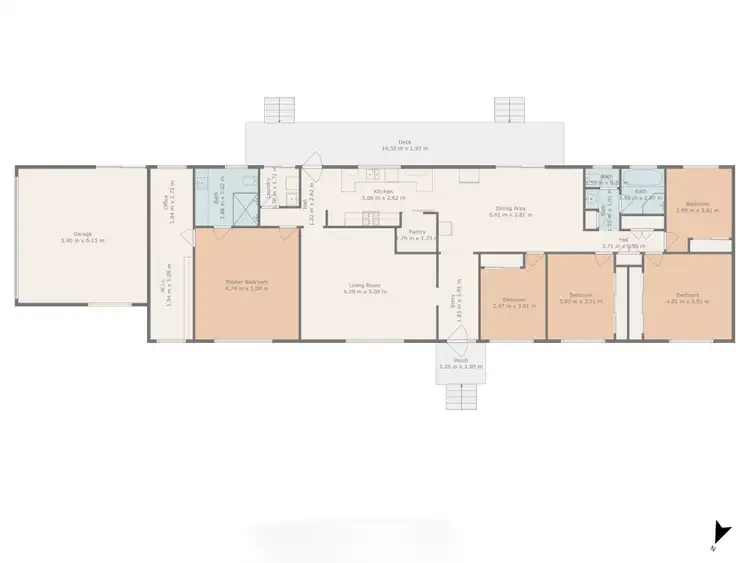 Floorplan of Homely house listing, 44 Gordon Street, Capella QLD 4723