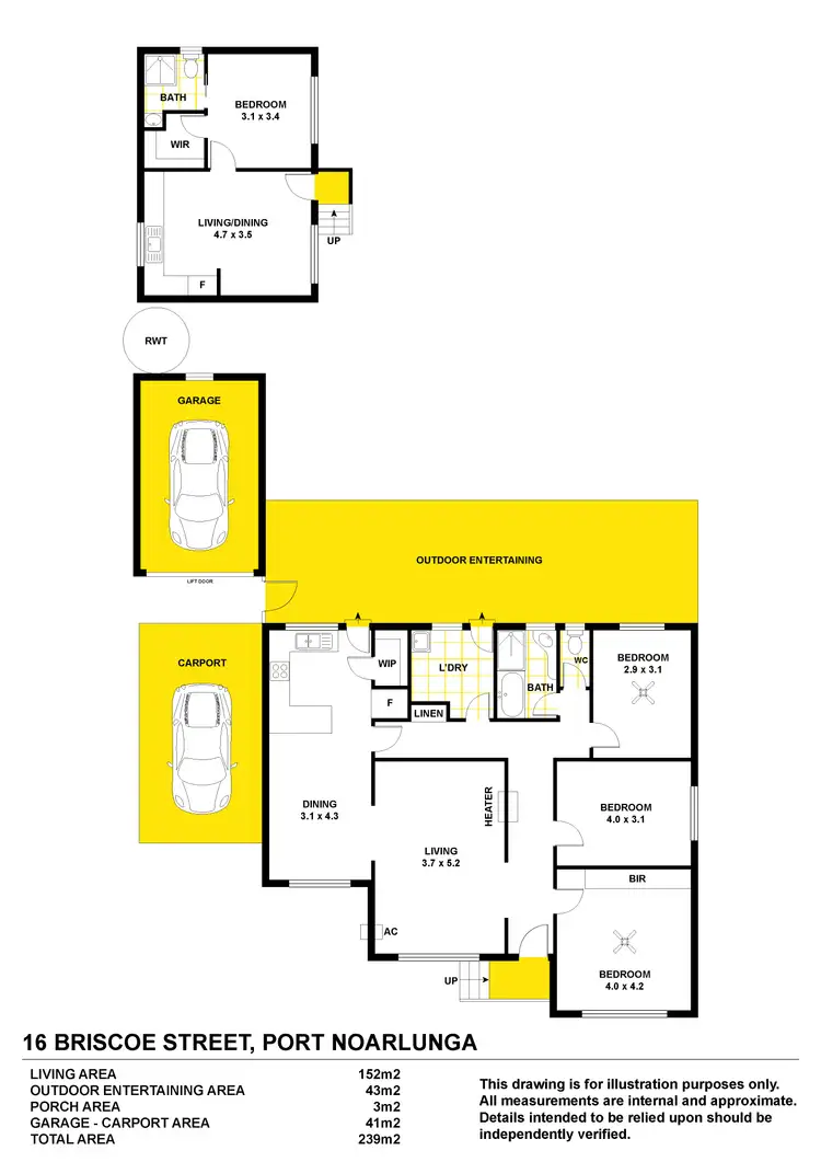 Floorplan of Homely house listing, 16 Briscoe Street, Port Noarlunga SA 5167