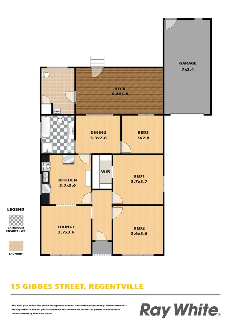Floorplan of Homely house listing, 15 Gibbes Street, Regentville NSW 2745