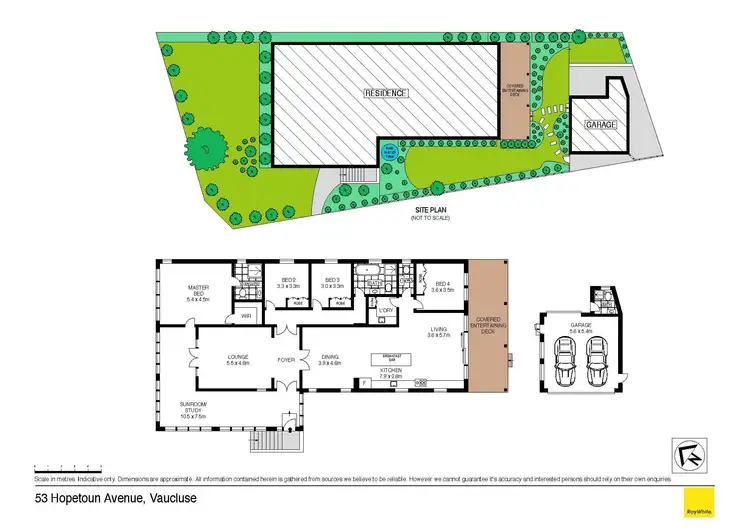 Floorplan of Homely house listing, 53 Hopetoun Avenue, Vaucluse NSW 2030