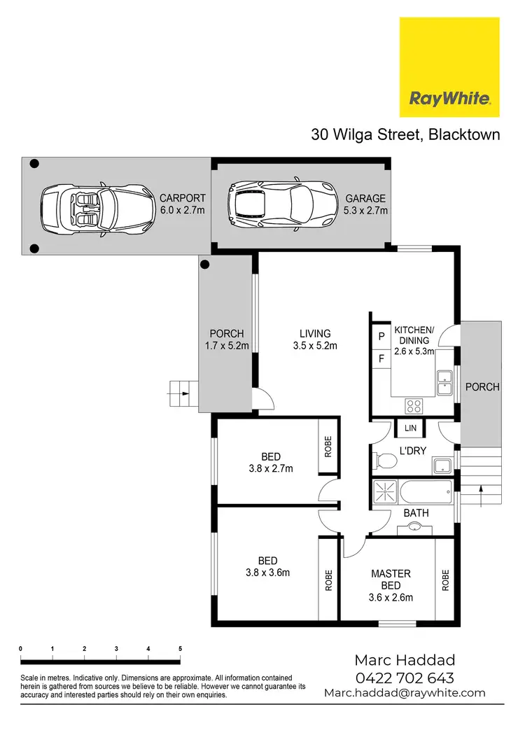 Floorplan of Homely house listing, 30 Wilga Street, Blacktown NSW 2148