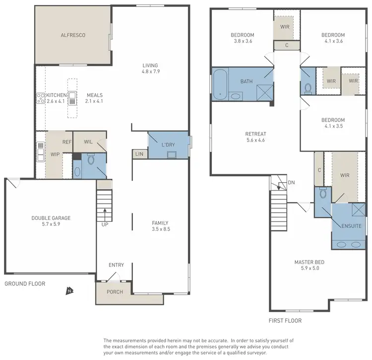 Floorplan of Homely house listing, 39 Stanmore Crescent, Wyndham Vale VIC 3024