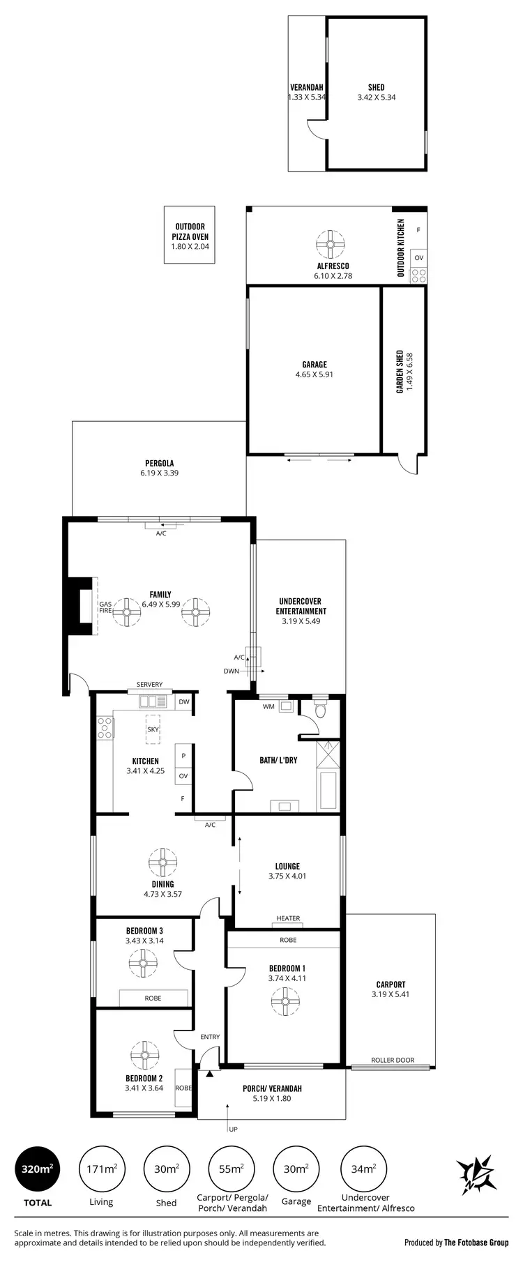 Floorplan of Homely house listing, 58 Edward Street, Ottoway SA 5013