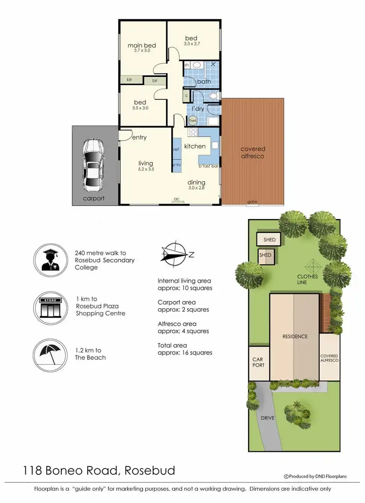 Floorplan of Homely house listing, 118 Boneo Road, Capel Sound VIC 3940
