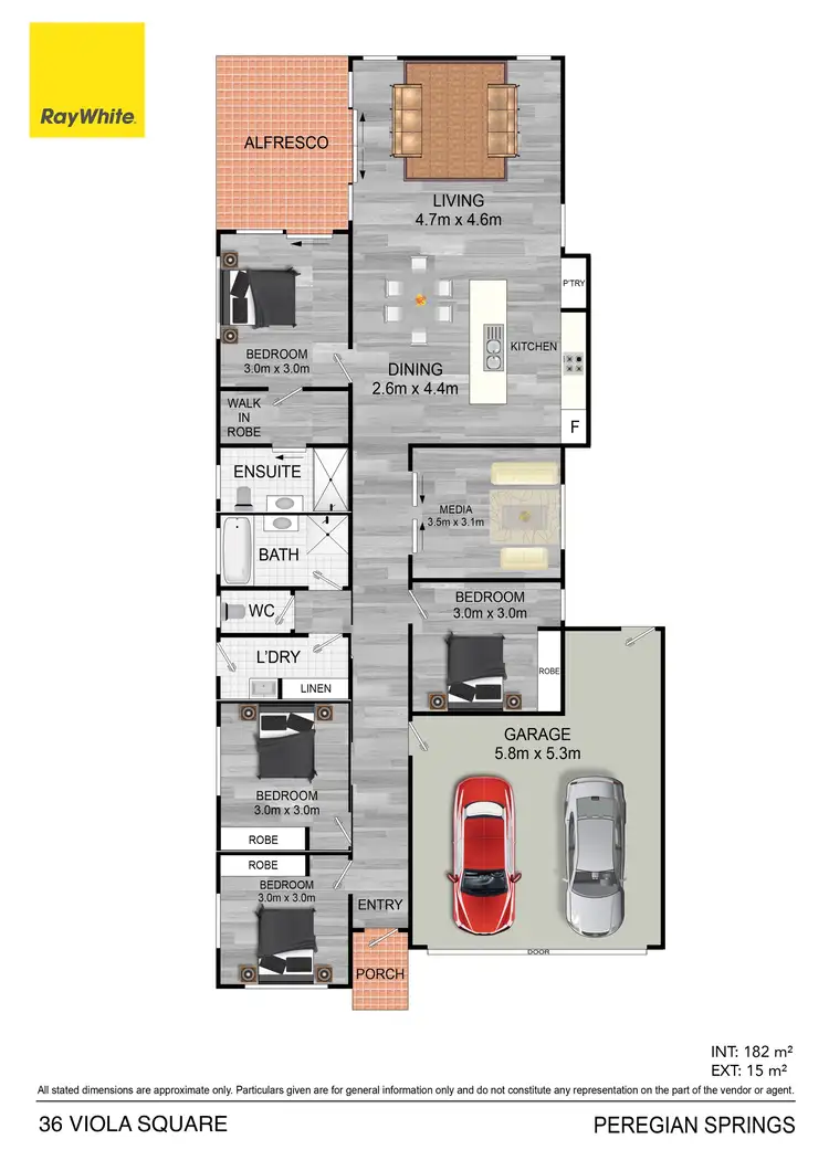 Floorplan of Homely house listing, 36 Viola Square, Peregian Springs QLD 4573
