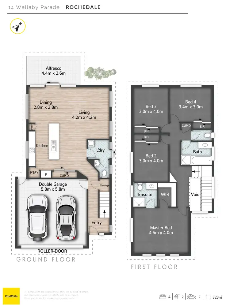 Floorplan of Homely house listing, 14 Wallaby Parade, Rochedale QLD 4123