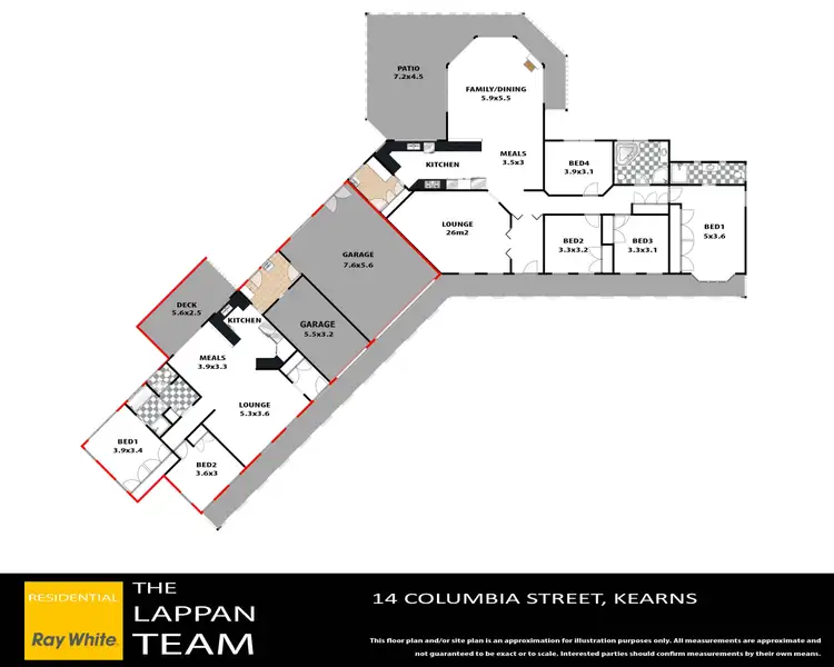Floorplan of Homely house listing, 14 Columbia Street, Kearns NSW 2558