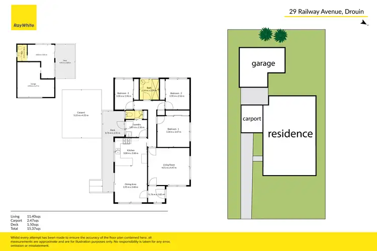 Floorplan of Homely house listing, 29 Railway Avenue, Drouin VIC 3818