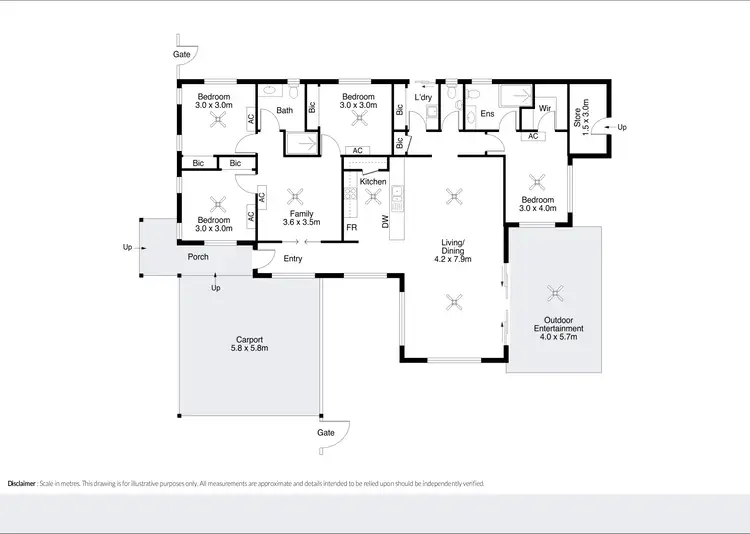 Floorplan of Homely house listing, 9 Ibis Way, Djugun WA 6725