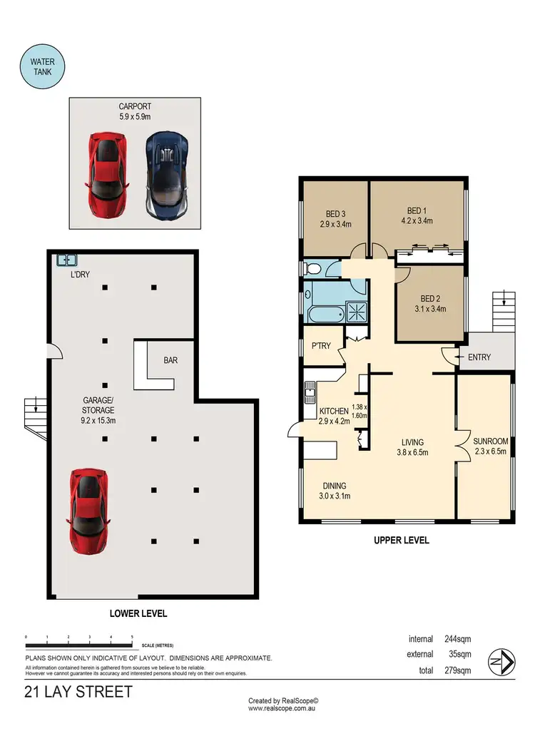 Floorplan of Homely house listing, 21 Lay Street, Upper Mount Gravatt QLD 4122