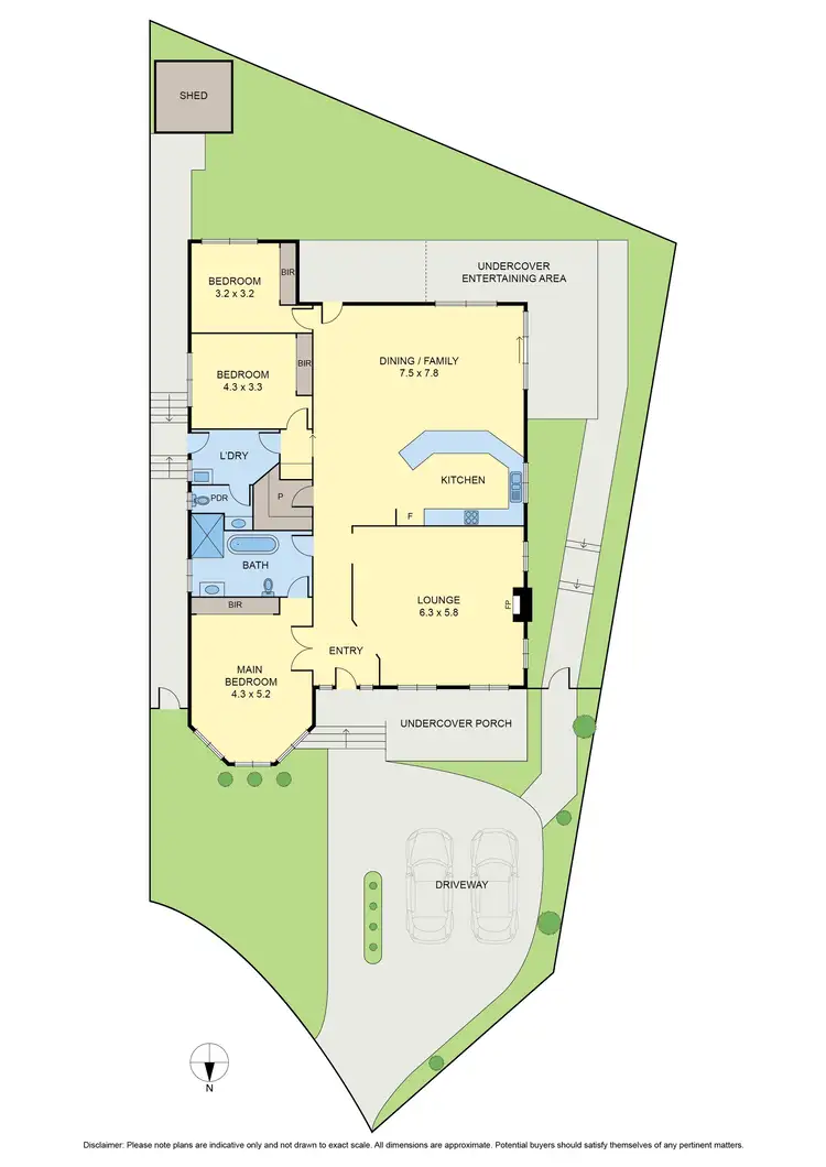 Floorplan of Homely house listing, 8 Lotus Court, Epping VIC 3076