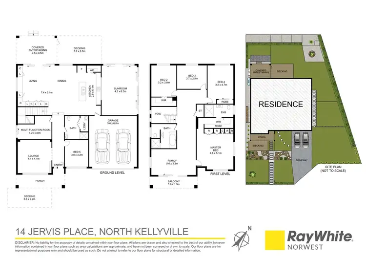 Floorplan of Homely house listing, 14 Jervis Place, North Kellyville NSW 2155
