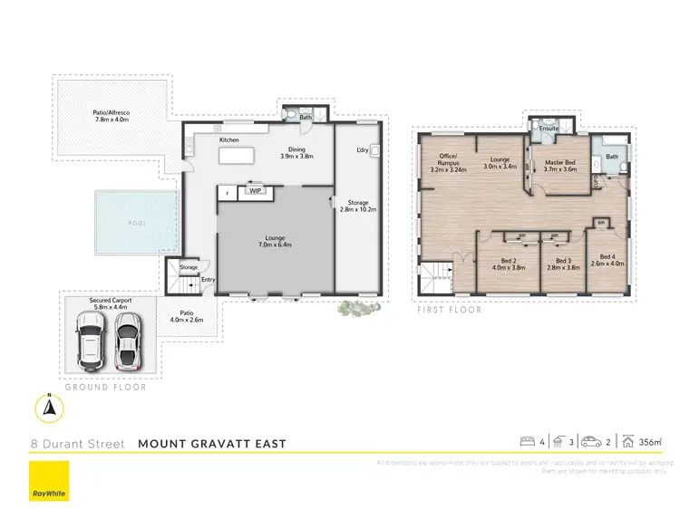 Floorplan of Homely house listing, 8 Durant Street, Mount Gravatt East QLD 4122