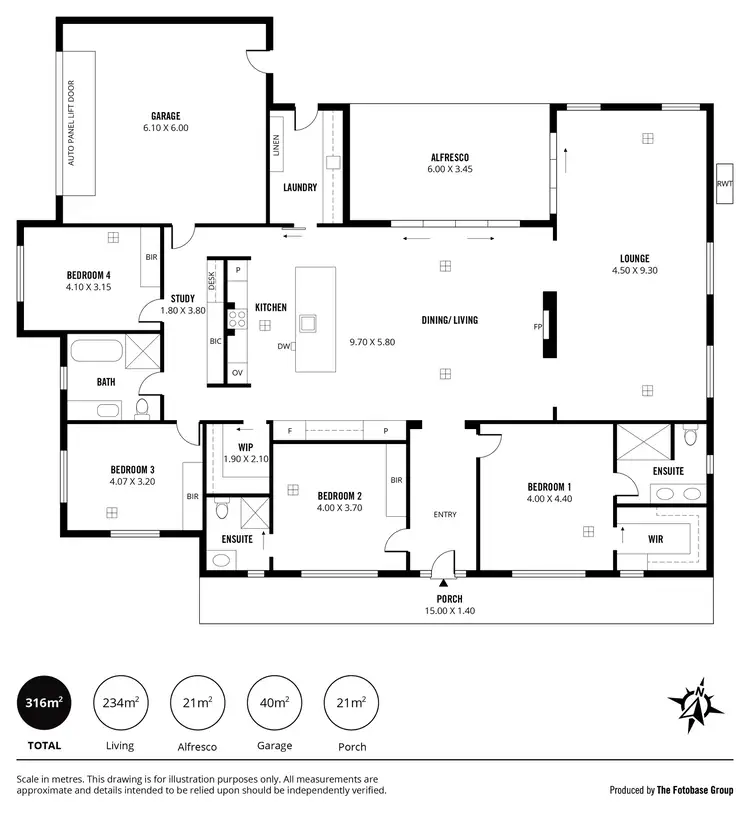 Floorplan of Homely house listing, 19 Matilda Way, Mount Barker SA 5251