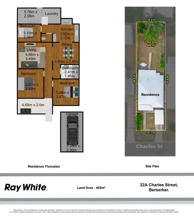 Floorplan of Homely house listing, 22A Charles Street, Berserker QLD 4701