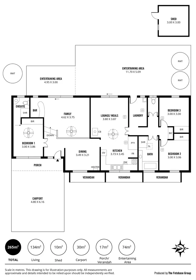 Floorplan of Homely house listing, 21 Woodlea Drive, Aberfoyle Park SA 5159