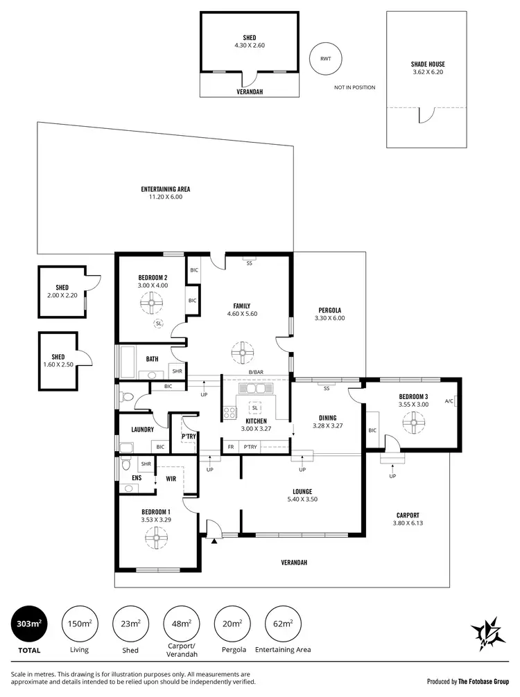 Floorplan of Homely house listing, 18 Renwick Street, Flagstaff Hill SA 5159