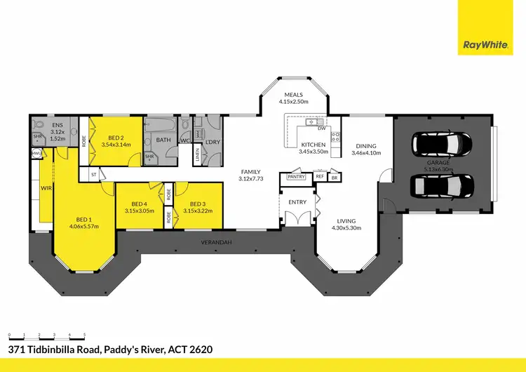 Floorplan of Homely rural property listing, 371 Tidbinbilla Road, Tharwa ACT 2620