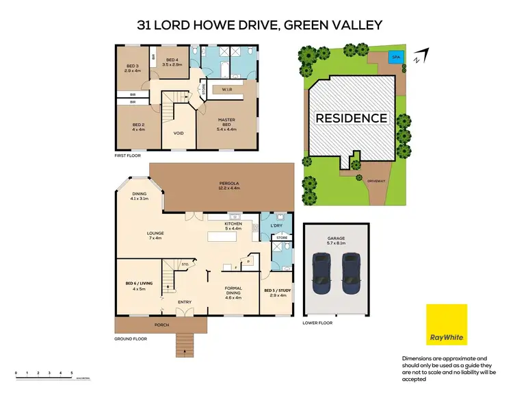 Floorplan of Homely house listing, 31 Lord Howe Drive, Green Valley NSW 2168