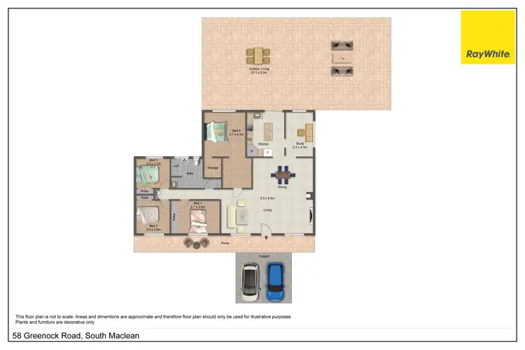 Floorplan of Homely house listing, 58-64 Greenock Road, South Maclean QLD 4280