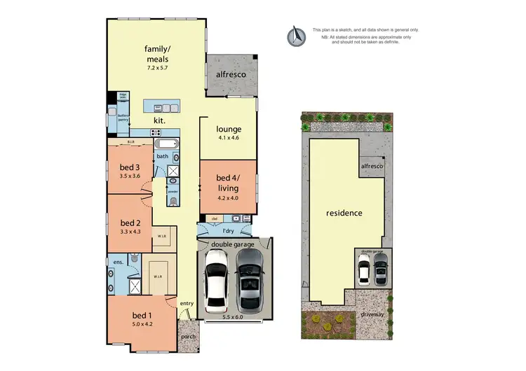Floorplan of Homely house listing, 13 Goodwin Street, Chirnside Park VIC 3116