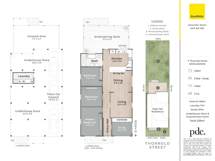 Floorplan of Homely house listing, 7 Thorrold Street, Wooloowin QLD 4030