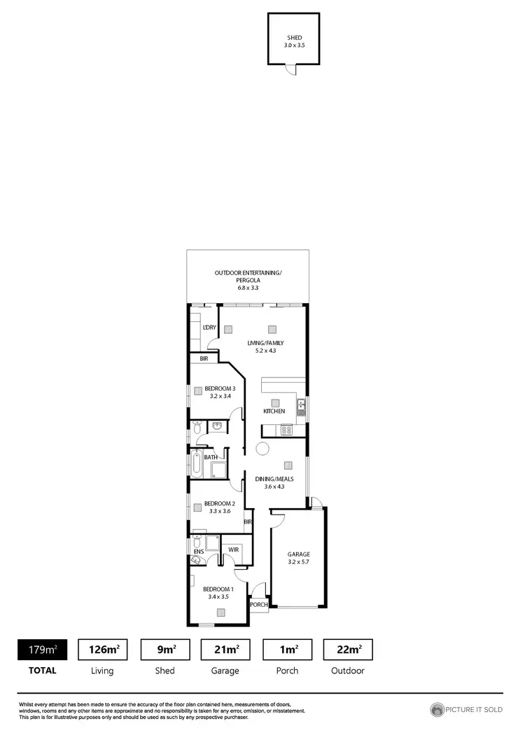 Floorplan of Homely house listing, 53A Vine Terrace, Klemzig SA 5087