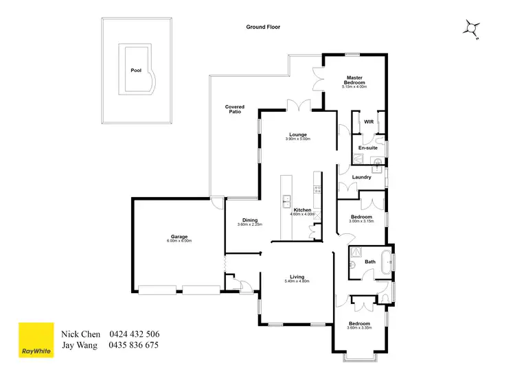 Floorplan of Homely house listing, 3 Moran Crescent, Forest Lake QLD 4078