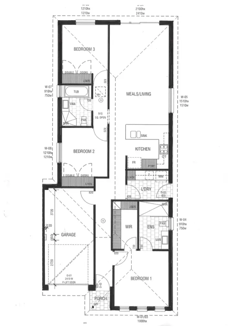 Floorplan of Homely house listing, 2/5 Moir Street, Smithfield SA 5114