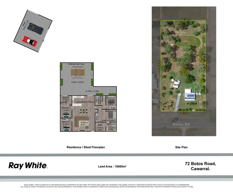 Floorplan of Homely house listing, 72 Botos Road, Cawarral QLD 4702