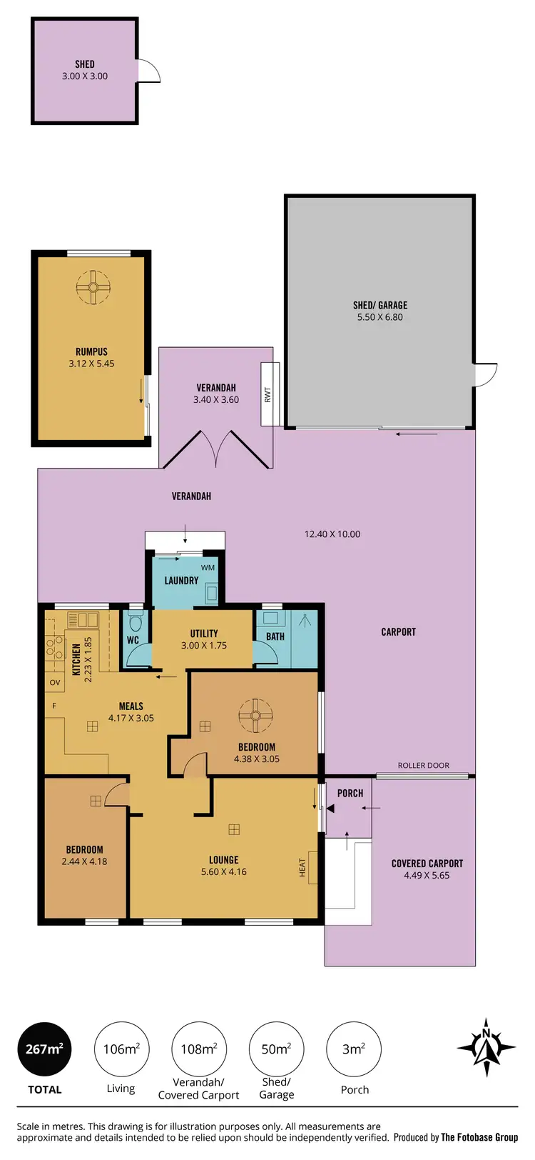 Floorplan of Homely house listing, 20 Brister Street, Angle Park SA 5010