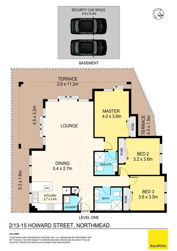 Floorplan of Homely unit listing, 2/13-15 Howard Avenue, Northmead NSW 2152