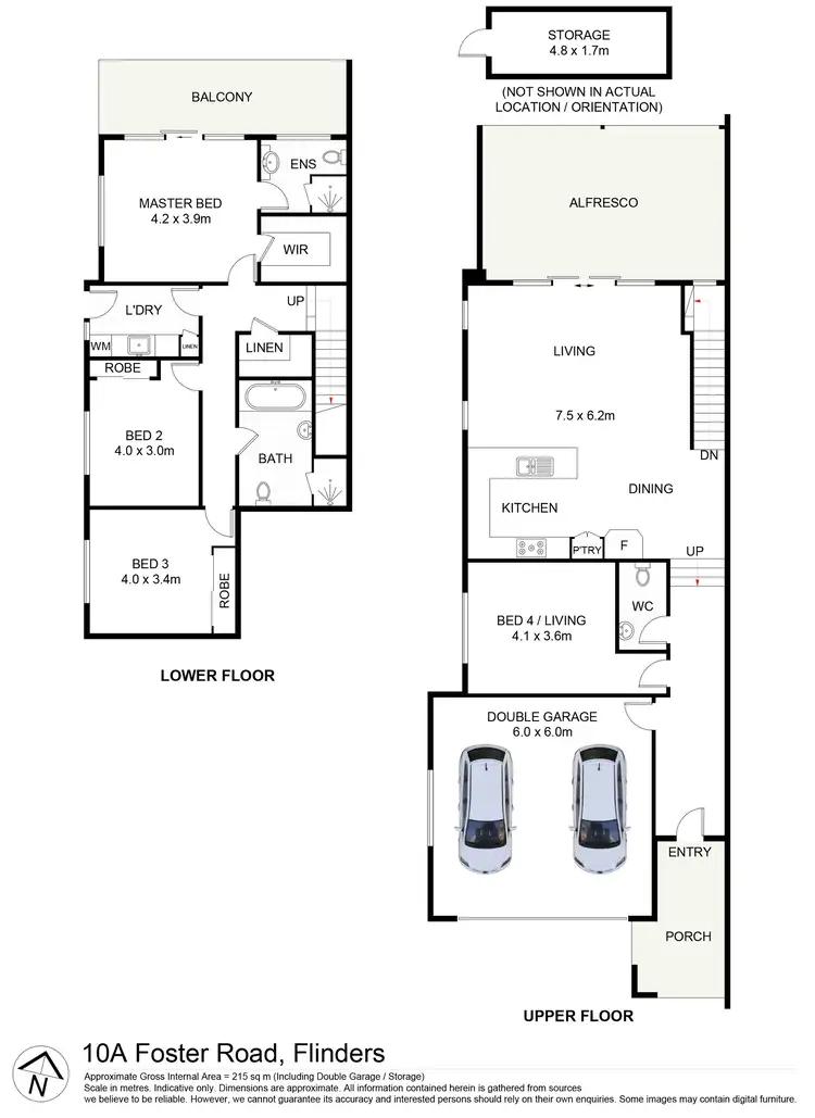 Floorplan of Homely house listing, 10A Foster Road, Flinders NSW 2529