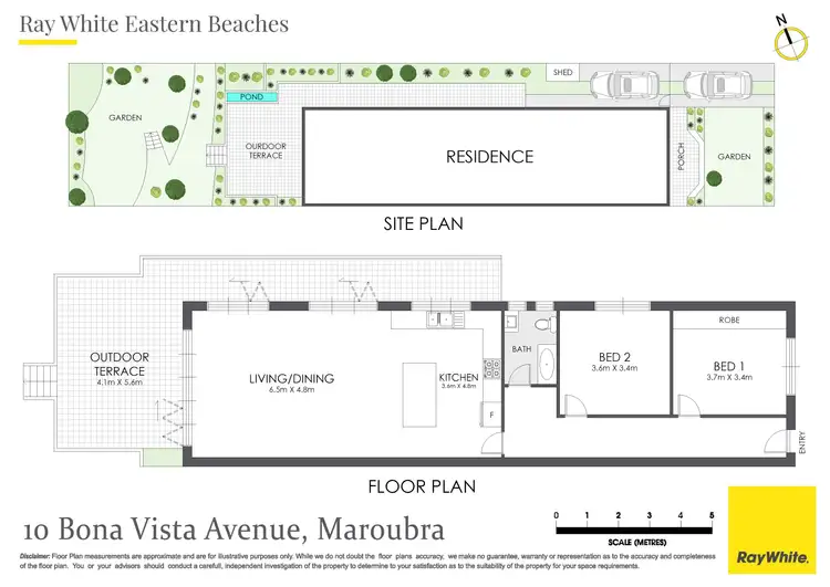 Floorplan of Homely house listing, 10 Bona Vista Avenue, Maroubra NSW 2035