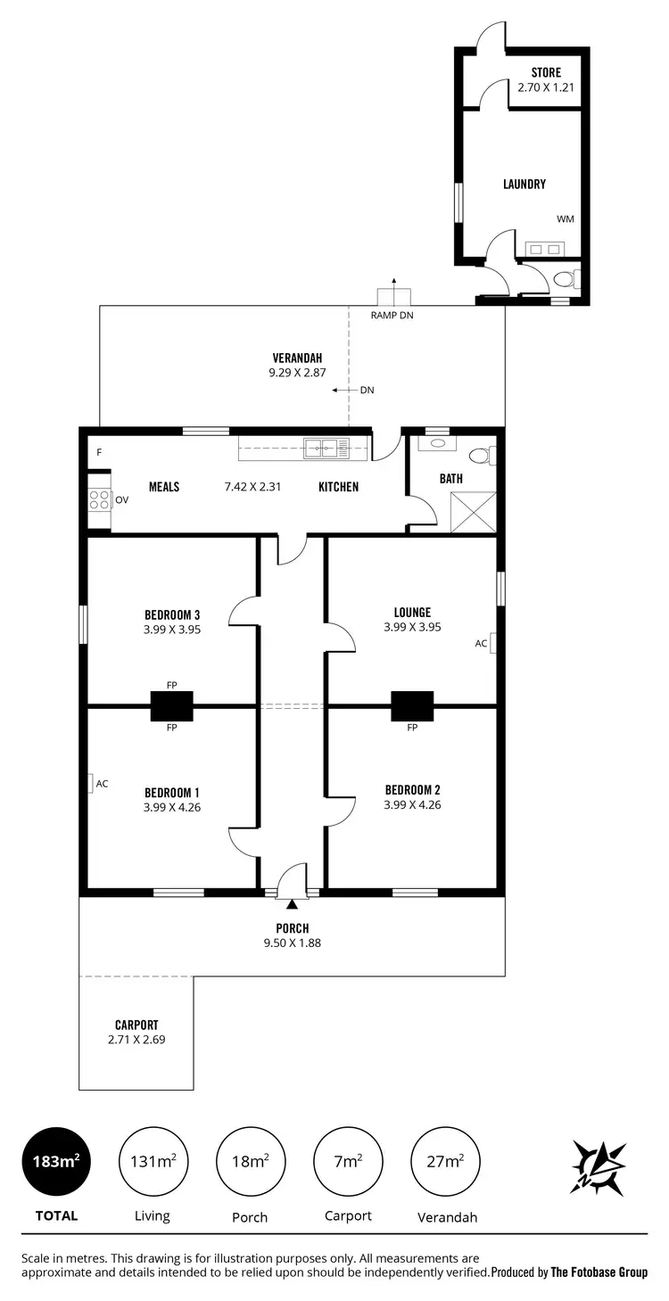 Floorplan of Homely house listing, 8 Garth Street, Woodville Park SA 5011