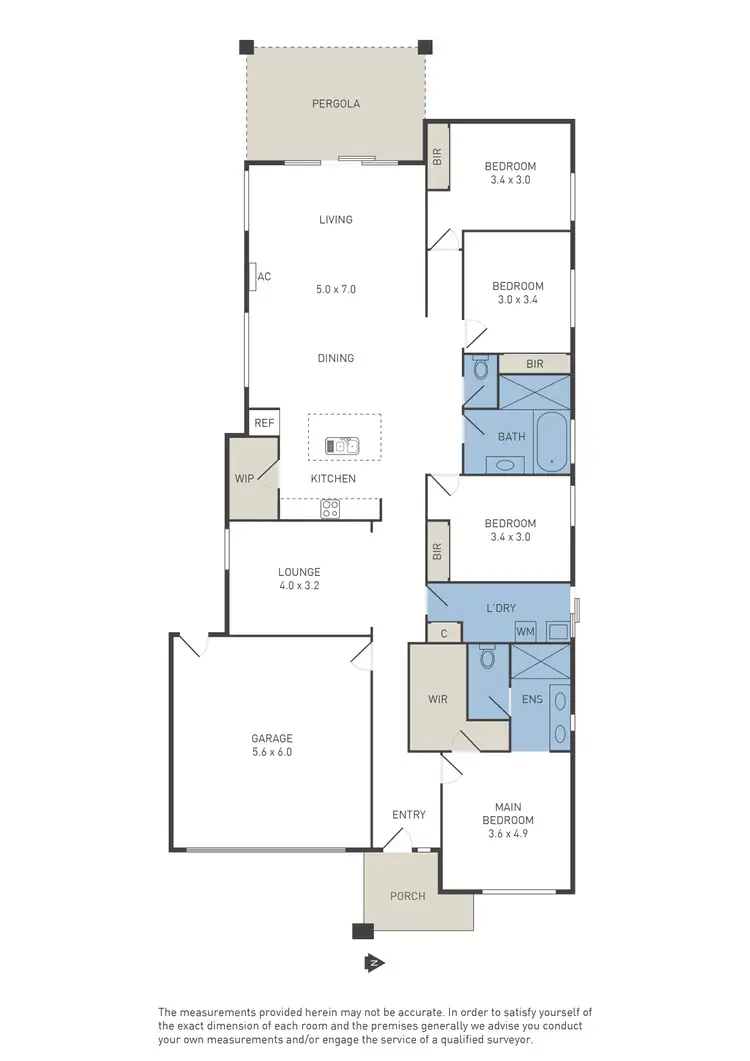 Floorplan of Homely house listing, 96 Treeve Parkway, Werribee VIC 3030