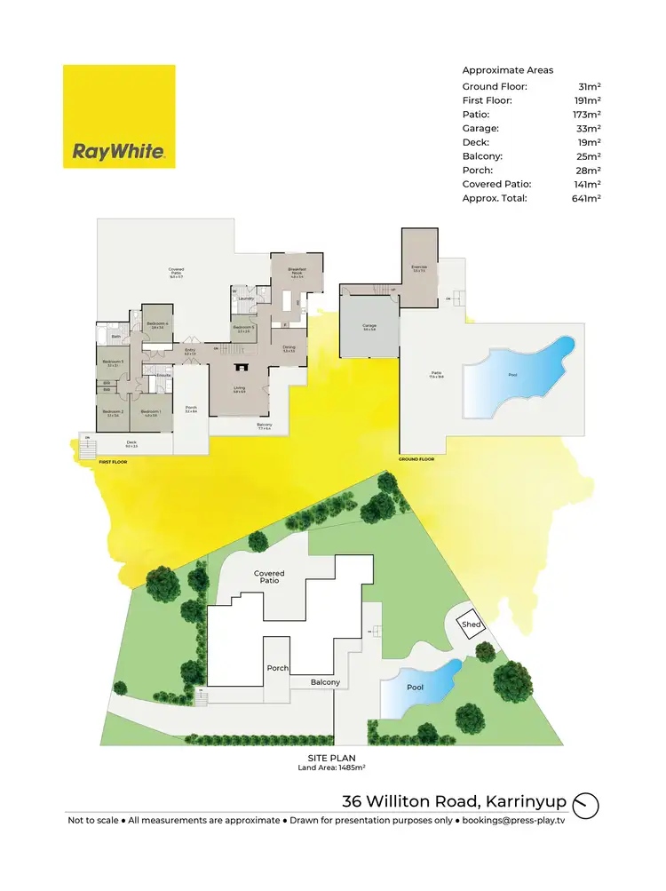 Floorplan of Homely house listing, 36 Williton Road, Karrinyup WA 6018